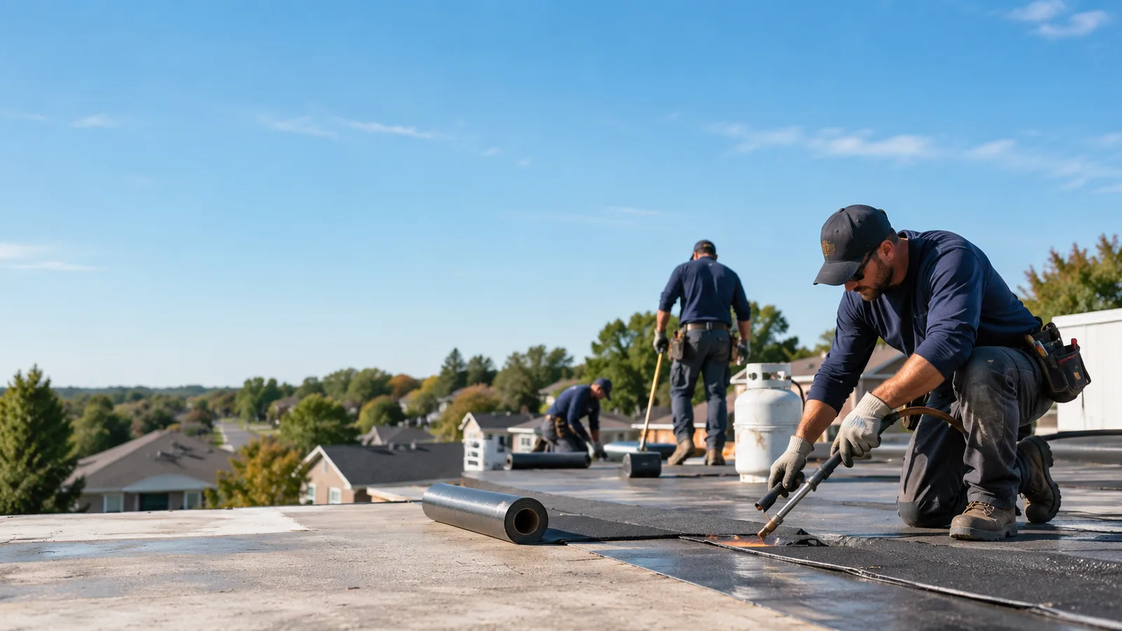 Flat Roof Leak Repair providers in Leckrone, PA